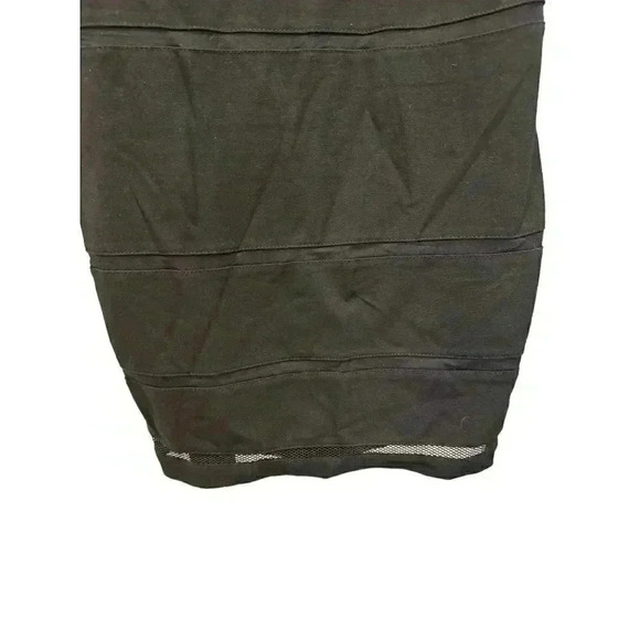 - Diane Von Fustenberg Novi Dress With Leather and Mesh Details Size 8, Pr… - Picture 2 of 7